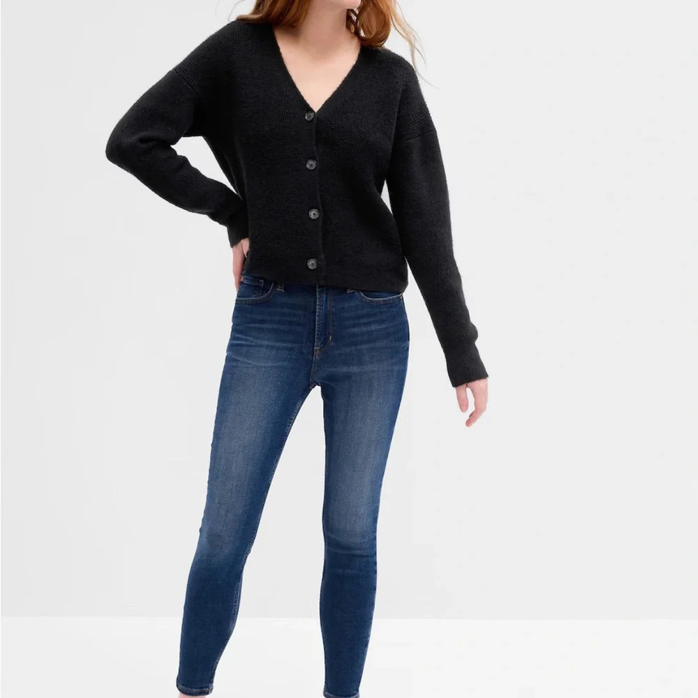 Gap Universal Leggings Blue Denim Super Skinny Leg Woman’s Plus Size 20/35R. NWT - Picture 2 of 10